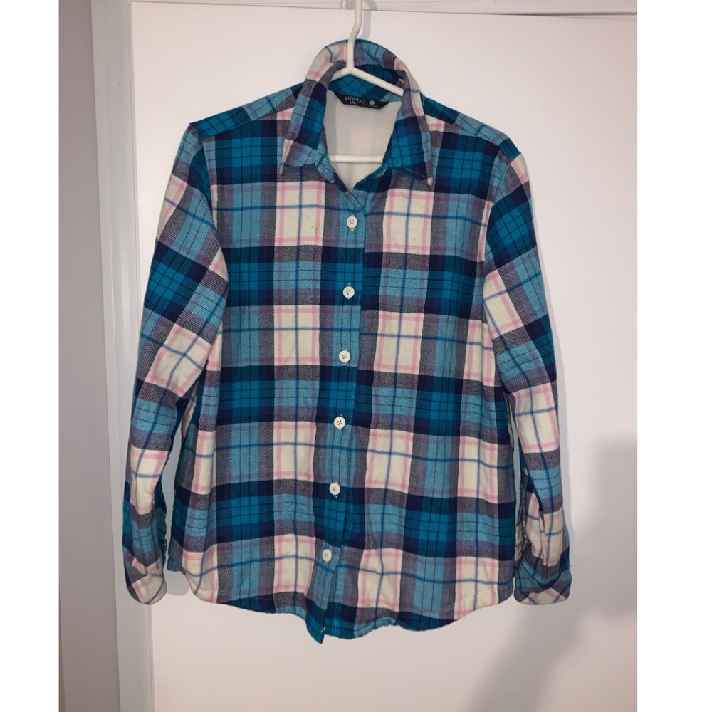 Warm, heavier flannel.